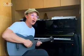“同一个世界：团结在家”慈善音乐会举行 全球明星为爱发声图片
