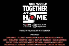 8小时神仙阵容演唱会，席琳·迪翁Lady Gaga郎朗等压轴，台下没有观众图片