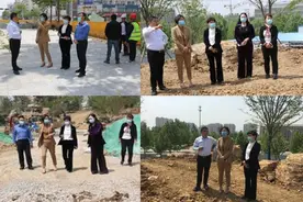 卧龙区领导到卧龙岗文化园调研园区建设工作图片