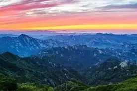 烟台昆嵛山，十里樱桃谷图片