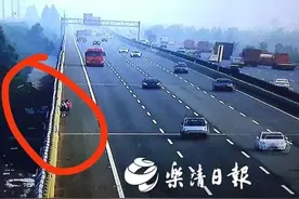 崩溃！乐清高速上车子抛锚，妻子下车用力推，丈夫一溜烟开走了……图片