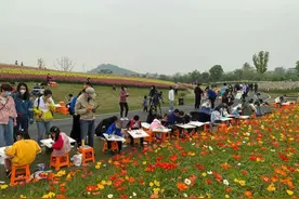 走着走着，花就开了~开学前的最后一天，孩子们在这里玩嗨了图片