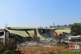 凤凰街道对轨道13号线车辆段项目首批用地清拆清场图片