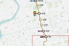18号线御桥站至航头站计划年底开通试运营图片