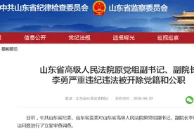 山东高院原副院长李勇被“双开”以案谋私 曾领导处置知名“烂尾”楼盘案图片