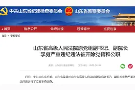 山东高院原副院长李勇被“双开”以案谋私 曾领导处置知名“烂尾”楼盘案图片