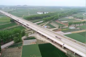 全面提速！京沪高速改扩建工程最长桥梁右幅通车图片