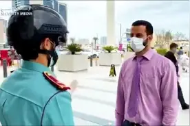 迪拜警务人员点赞深圳智造 光启智能头盔助力海外抗疫图片
