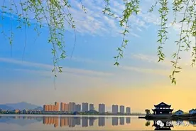临海灵湖又要添新景图片