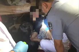 深圳一女子与男友吵架后醉酒割腕，协警遇其闺蜜求助，破门救助图片