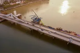 番禺区沙溪大桥扩建工程预计明年年初通车图片