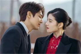 热播韩剧《The King：永远的君主》，郑恩彩佩戴Boucheron宝诗龙珠宝魅力登场图片