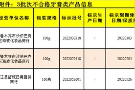 三批次牙膏不合格，菌落总数最高超标639倍，舒晨、超洁等上榜图片