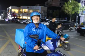 饿了么贫困县骑手月入5800元 成脱贫新兴力量图片