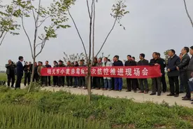 明光市潘村镇召开2020年小麦赤霉病防控現场会图片