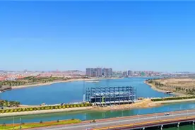 美景抢先看！石岛凤凰湖公园进入开园倒计时图片