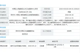 郑州将新建一家医院，地点在这儿图片