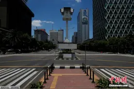 印尼首都雅加达再次延长“大规模社会限制”并逐步重启经济图片