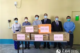 缅甸疫情不乐观 中国企业再捐助图片
