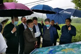 省水利厅领导赴临海开展“三服务”推进重大水利工程前期工作图片