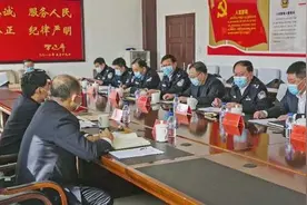 辽宁省农村信用社联合社吴川副主任一行赴葫芦岛对接不良贷款依法清收工作图片