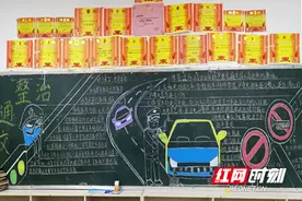 淞南中学开展“小手拉大手 安全路上走”安全教育活动图片