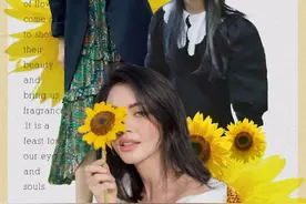 周雨彤碎花裙杨超越碎花裙，娜扎：我选初恋小白裙图片