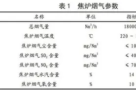 105万吨焦炉烟气脱硫脱硝除尘治理技术及应用图片
