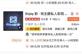 打浦桥区域的私人影院开门了，特殊时期的“娱乐”你敢去吗？图片