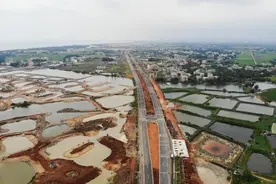 海口迈雅河区域加速生态修复建设图片