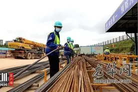 直击施工现场丨梅观高速清湖南段市政化改造全线开工图片