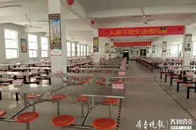 按姓名、序号就餐，牡丹区这所学校防疫硬核操作图片