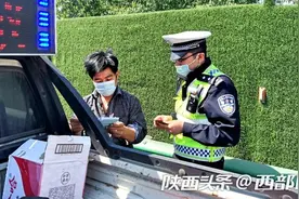 西安交警一天查获高速交通违法530余例 新增2类查处重点图片