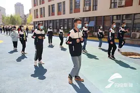 花式课间操 德州市德城区高三学子复学锻炼不缺席图片