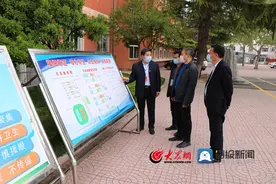青州市“六到位”做好初中学校开学准备工作图片