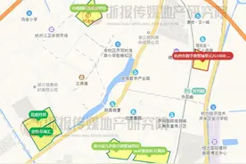 乔司地价再破2万元/㎡！封顶加自持成交，限价3万元/㎡图片