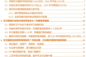 深度：环卫行业高增长的五问五答图片