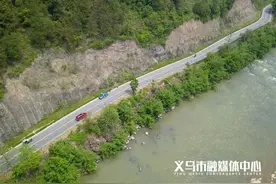 惊艳！义乌南边乍现一道“彩虹”图片