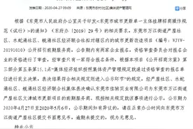 290.78亩！东莞中心城区又一处要更新改造图片