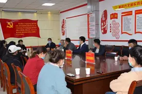 淄博市淄川区：助力复产复工 颐泽社区在行动图片