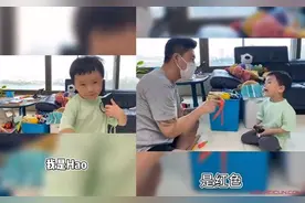 姜Gary教儿子说中文 小奶音萌娃和惊人记忆力火了图片