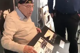 美国二战老兵因新冠去世 100年前孪生兄弟死于西班牙大流感图片
