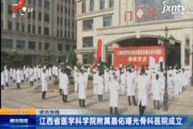 江西省医学科学院附属嘉佑曙光骨科医院成立视频封面