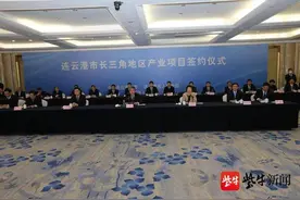 连云港市长三角地区“云签约”139个产业项目，总投资超千亿图片