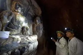 深山“面壁人”：与古人对话图片