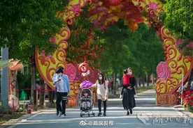 武汉园博园正式开放图片