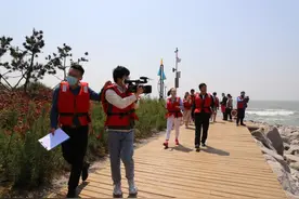 直播日照抖音号线上直播 带网友“云”游山海天图片