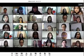 仪式感十足！广外南国举办“云答辩”，有毕业生自发着正装纪念图片