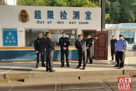 四川省公安厅：交警总队督导检查射洪市货车“双超”治理工作图片