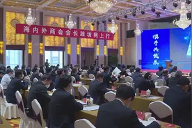 潍坊举办海内外商会会长潍坊网上行活动 26位会长受聘为“潍坊市招商大使”图片